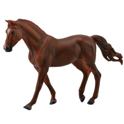 Figurine cheval : missouri fox trotter jument marron figurines collecta