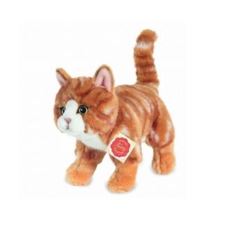 Peluche Chat roux - 20 cm - 1