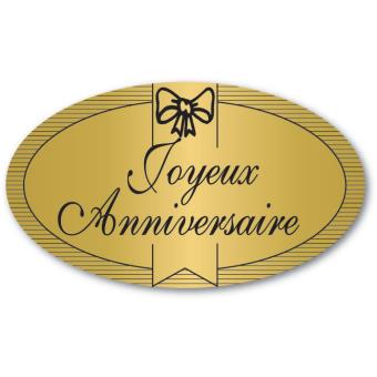 Etiquettes Adhesives Joyeux Anniversaire Boite Distributrice De 500 Joyeux Anniversaire Accessoire De Cuisine Achat Prix Fnac