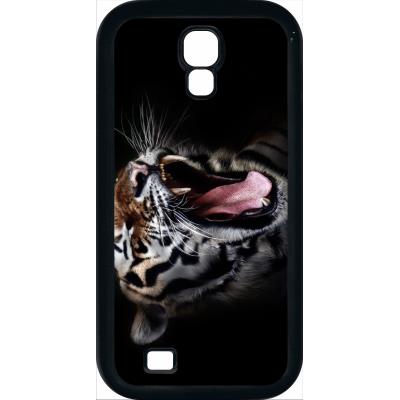 Coque samsung s4 tete de tigre sauvage