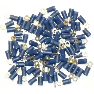 Cosses Electriques A Oeil De 3 Bleues Sachet De 100 Cosses