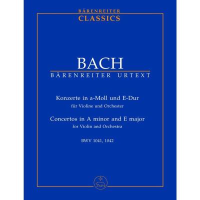 Partitions classique BARENREITER TASCHENPARTITUREN BACH J.S. - CONCERTOS POUR 2 VIOLON - CONDUCTEUR POCHE Format poche