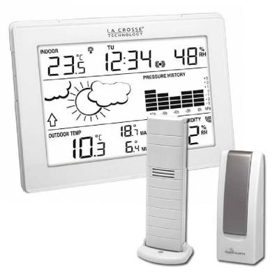 La crosse technology ma10006-whi station météo connectée