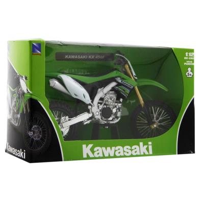 Modèle réduit : Moto Kawasaki KX450F : Échelle 1/12 New Ray