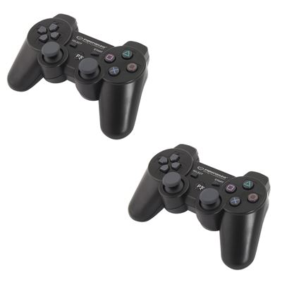 2 X Manette sans fil pour Sony Playstation 3 PS3 - sans fil - batterie - Straße Game ®