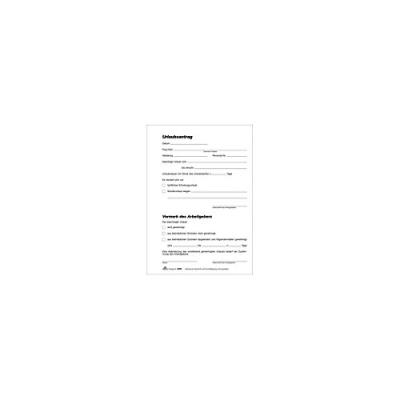 Rnk verlag - rnk verlag vordruck urlaubsantrag, block, sd, din a5 2916