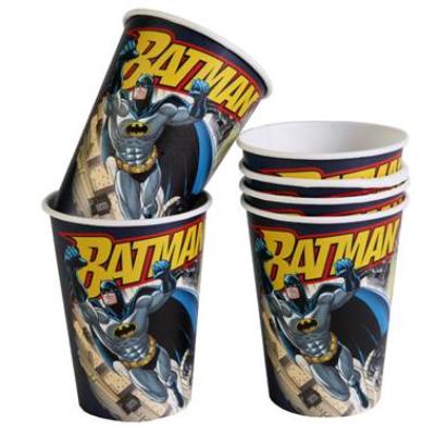 6 Gobelets Batman Decoration Anniversaire Article De Fete Achat Prix Fnac