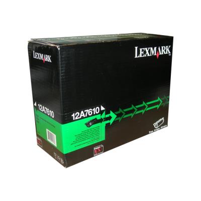 Lexmark - noir - originale - remanufacturé - cartouche de toner