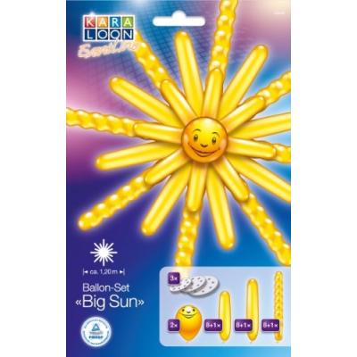 KARALOON 20003 - 1 BALLON-SET BIG SUN 1,20 M , 32-TEILIG