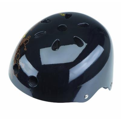 Prophete 941 casque enfant style skater noir blanc 55-62 cm