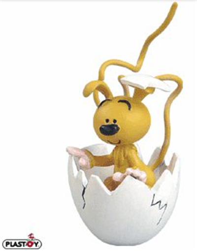 PLASTOY - Bibu bébé Marsupilami sortant de l'oeuf