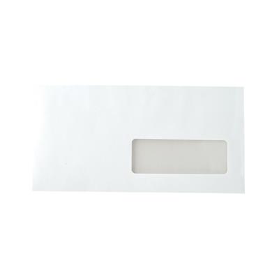 Enveloppe La Couronne Blanche Dl 110X220 Fenêtre 35 Vélin 90G Bande Siliconnée - Boite De 500
