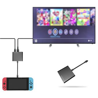 Connectique et chargeur console Nintendo Convertisseur Adaptateur