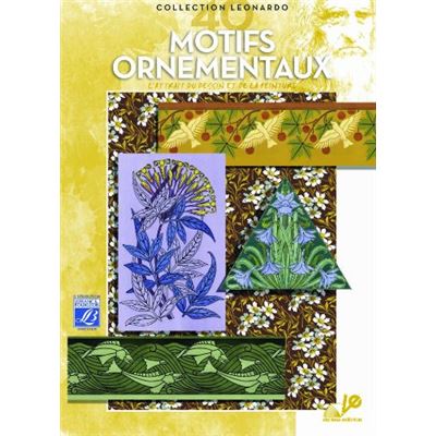 Lefranc Bourgeois Léonardo N°40 Album D'Étude Motifs Ornementaux