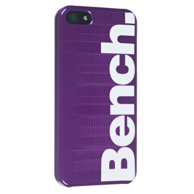 Bench coque pour iphone 5 violet avec logo blanc