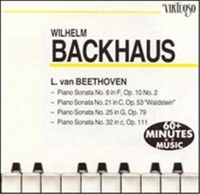 Beethoven: Piano Sonatas Nos. 6, 21, 25, 32