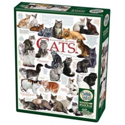 Cobble Hill puzzle Cat Quotes 1000 pièces