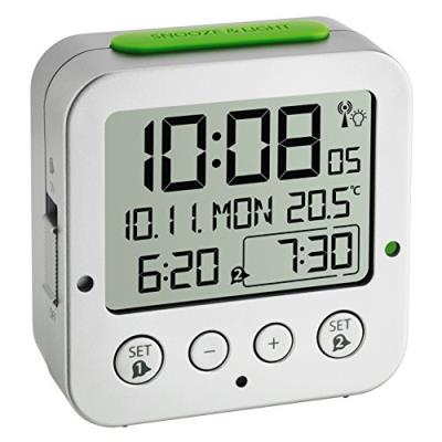 Tfa-dostmann tfa 60.2528.54 bingo funk reveil avec temperatur