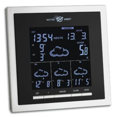 Tfa Dostmann 35.5053 Helios Station Météo Radio Par Satellite