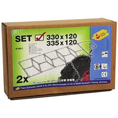 Rolly toys - 40 969 3 - accessoire pour véhicule - 2 chaines à neige de 335 x 110 cm