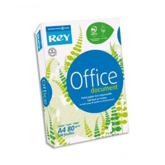 Papier A3 blanc 80 g Rey Office - Ramette de 500 feuilles sur