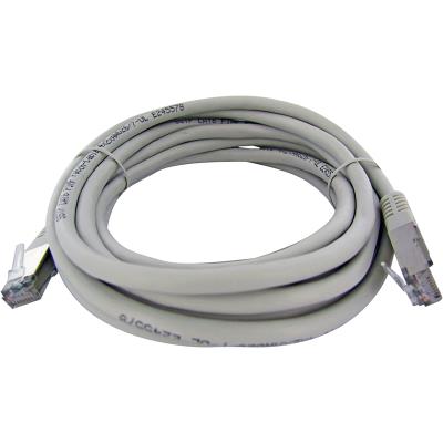 Câble ethernet RJ45 catégorie 6 blindé gris (2 m) - Câbles réseau