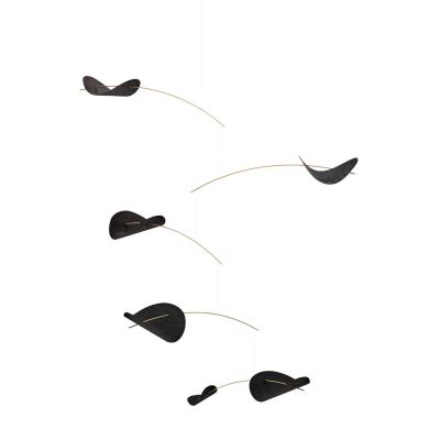 Mobile Flensted Drifting Clouds Black
