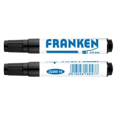 Franken marqueur pour chevalet, tracé: 2-6 mm, noir z2200 10