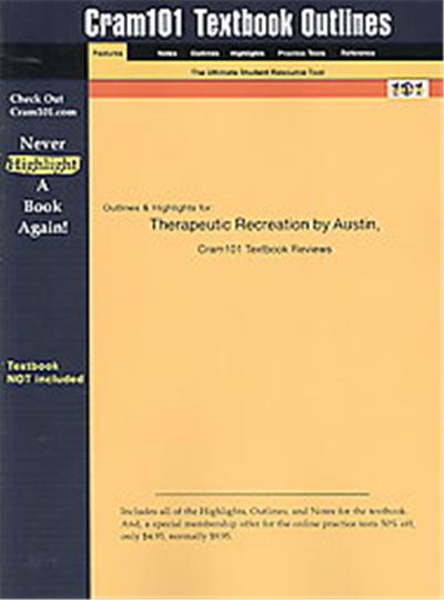 Therapeutic Recreation, Cram101 Series