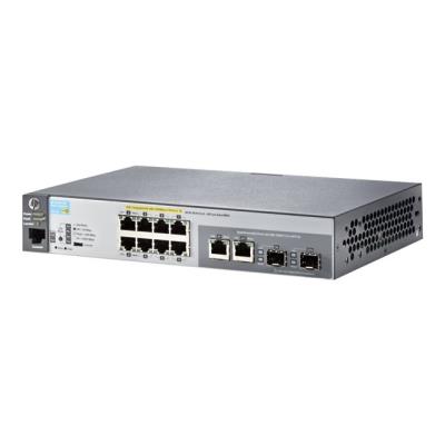 Aruba 2530-8G-PoE+ - switch - 8 poorten - Beheerd - desktop, rack-uitvoering, wandbevestiging