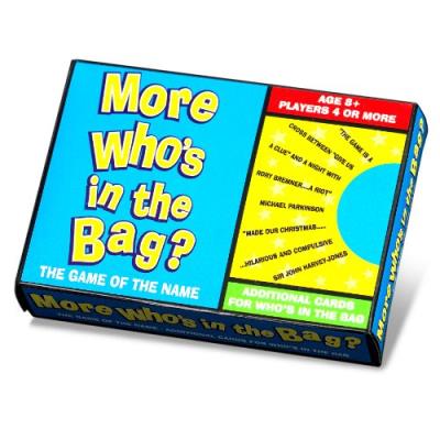 More who's in the bag - jeu de société (import grande bretagne)