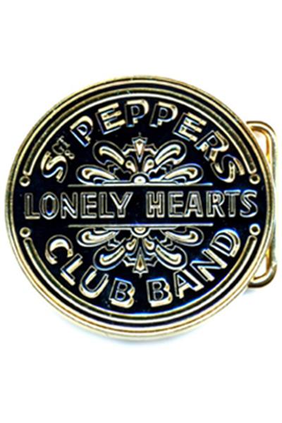 The Beatles boucle de ceinture Sgt Pepper Drum noir & doré