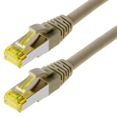 Patchcable s ftp (pimf) cat 6a gris 2m - patchcable avec schmalem knickschutz helos 118067