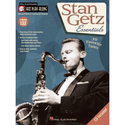 Jazz Play-Along Vol.132 Stan Getz Essentials + Cd