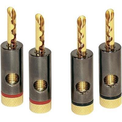 Set de 4 fiches bananes dynavox 206436