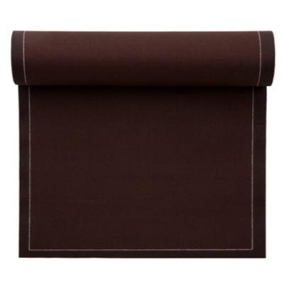 Rouleau MY DRAP de 12 sets de table en coton Chocolat - MY DRAP