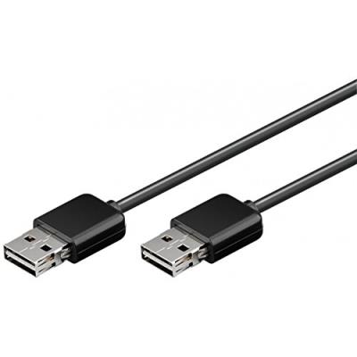 Usb kabel a -> a st st 3.00m schwarz easy usb 0,0000