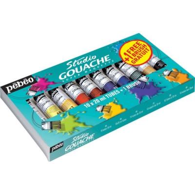 PEBEO Set Starter Gouache 5 tubes 20 ml