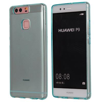 Huawei P9 Etui Housse Coque de protection Ultra Fine Silicone TPU Gel Pour Huawei P9 (Jelly - Bleu Lagon)