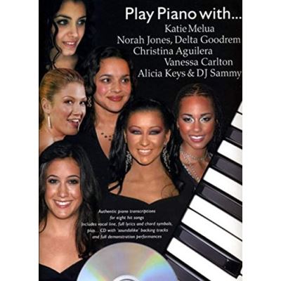 Play Piano With Jones, Carlton, Melua, Keys, Aguilera... + Cd