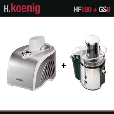 Turbine à glace et centrifugeuse HF180 et GS8 H.Koenig HF180