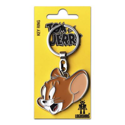 Dessin Animé - Tom Et Jerry - Souris Jerry Porte-clés - Key-ring - Coloré - Design Original Sous Licence - Logoshirt