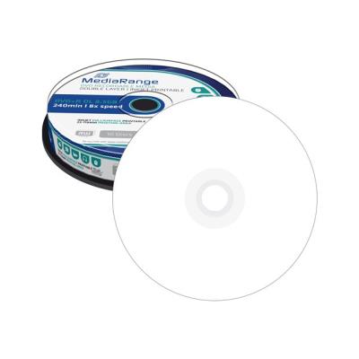 MediaRange - DVD+R DL x 10 - 8.5 GB - opslagmedia