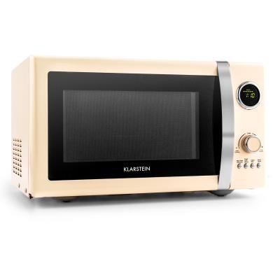 Klarstein Fine Dinesty Four micro-onde 23L 800W -creme