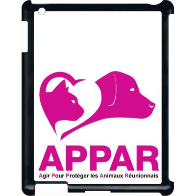Coque pour apple ipad 3 association appar reunion portrait
