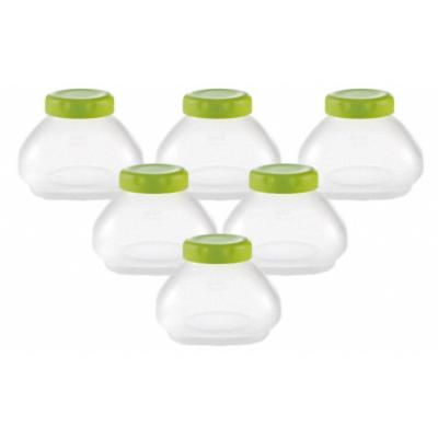 POT + BOUCHON YAOURTIERE X 6