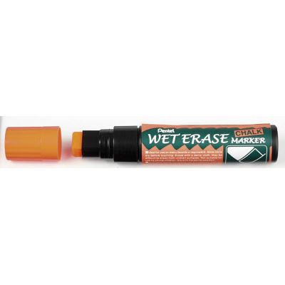 Pentel Weterase Lot de 12 Marqueurs pour Vitre Encre Orange