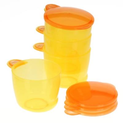 Vital baby 4 pots - orange et jaune - 180 ml