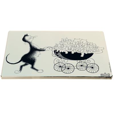 Planche à découper Chats de Dubout