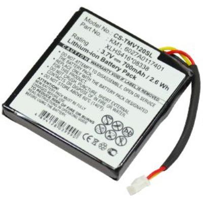 Batterie pour TomTom Via LIVE 120 Europe / Via 120 Europe Traffic / Via 120 Central Europe Traffic